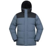 Chaqueta acolchada con forro de borreguillo para nieve para hombre de Mountain Warehouse XS gris