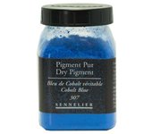 Pigmento en polvo - Sennelier - Azul de Cobalto - Bote de 200 ml
