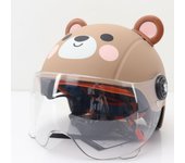 Casco de seguridad para niños, aspecto adorable, ligero, antigolpes, ABS, para patineta y bicicleta One Size