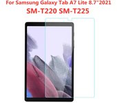 Protector de pantalla de vidrio templado 9H para Samsung Galaxy Tab A7 Lite de 8,7 pulgadas (2021, SM-T220, T225), 1, 2 o 3 unidades, antiarañazos. 1*Tab A7 Lite 8.7 SM-T220 transparente