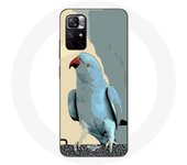 Coque Redmi Note 11 5G Perruche à collier blue