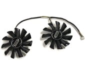 Ventilador de tarjeta gráfica ARMOR para MSI RX580, RX570, RX480, RX470, RX 580, 570, 480 y 470, con ventilador recto para MSI RX580 960., (Hoja PLD09210S12HH)