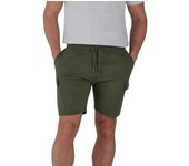 Pantalones cortos cargo de jersey elástico para hombre Raging Bull 4XL negro
