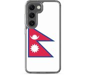 Coque Téléphone Drapeau du Nepal Samsung Galaxy S10