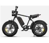 Bicicleta eléctrica ENGWE M20 con motor de 1000 W de potencia máxima y autonomía de 75 km, bicicleta de montaña eléctrica para adultos, marco de aluminio de 45 km/h M negro