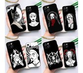 Funda de teléfono con diseño de monja satánica de Satanás para iPhone 15, 14 Pro Max, 11, 13, 12 Mini, X, XR, XS Max, SE 2020, 7, 8 Plus iPhone 14
