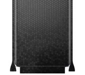apgo Protective Skin Sticker for the back+sides compatible with OnePlus 6, Full Wrap Film, Foil, Vinyl - Pattern Black Honeycomb