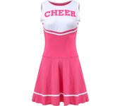 Uniforme de Animadora para Mujer, Juego RPG, Disfraz de Animadora Sexy para Señoras Adultas One Size