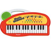 Mini teclado Toy Royal Kids, primer instrumento musical rítmico. (Piano/Juguete educativo) Para niños (con función de grabación/reproducción)