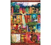 5D DIY Diamond Painting  Estante de libros de fantasía  bordado 3D punto de cruz 5D Regalo de decoración del hogar 20X30CM