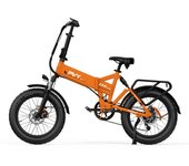 Bicicleta Eléctrica Plegable para Adultos PVY Z20 Plus Motor 1000W Batería 48V 16.5Ah Bicicleta Eléctrica Todoterreno Ruedas Gordas de 20 Pulgadas Bicicleta de Montaña Eléctrica naranja