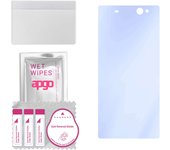 apgo Ultra-Clear 9H Hybrid protective glass compatible with Sony Xperia XA Ultra, flexible nano glass, great replacement for tempered glass, scratch-r