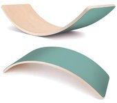 Tabla de equilibrio de madera oscilante balancín actividad cuerpo equilibrio entrenamiento juguete Lama menta menta