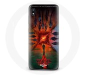 Coque pour Samsung Galaxy A10 Stranger Things Saison 4 Affiche Equipages de la Nouvelle Théorie