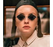 Nuevas gafas de sol irregulares de moda con lentes oceánicos y diamantes para estilo unisex TikTok