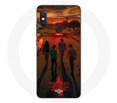 Coque pour Xiaomi Redmi Note 5 Pro Stranger Things Saison 4 Affiche Art Equipages de la Nouvelle Thé