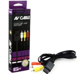 Cable RCA AV de 1,82 m con audio y vídeo compuesto para consolas de Nintendo GameCube, N64, SNES y Super Nintendo