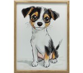 Precioso Jack Russell Terrier - Póster Para Niños Precioso Jack Russell Terrier - Póster Para Niños, 40X50 Cm, Sin Marco, Papel Mate 230 Gsm 46