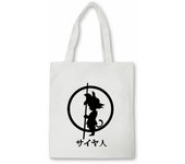 Japón anime Women's Shopper bolso nuevo Harajuku casual vintage divertido Goku bolso de lona Bolso bandolera Bolsas 24*26cm