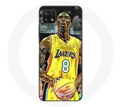 Coque pour Samsung Galaxy A22 5G Kobe Bryant Dunk lakers 8 NBA Noir