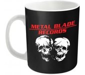Taza con calavera de Metal Blade Records One Size blanco/negro