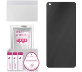 apgo Privacy Matte Hybrid protective glass compatible with Realme 9 Pro, flexible nano glass, great replacement for tempered glass, scratch-resistant,