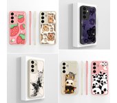 Funda blanda de silicona a prueba de golpes para Samsung S20, S21, S22, S23, S24, S25 Plus, Ultra FE, S25+, S24FE y S23+. Samsung S20