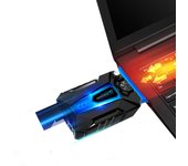 COOL COLD portátil de bajo ruido silencioso USB extracción de aire portátil refrigerador ventilador de refrigeración radiador