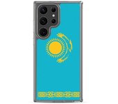 Coque Téléphone - Samsung - Galaxy S23 Plus - Drapeau Kazakhstan - Souple - Multicolore