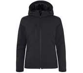 Chaqueta Clique Soft Shell acolchada para mujer/señoras M azul marino