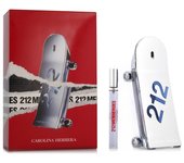Carolina Herrera 212 Heroes - Set de regalo para hombre (90 ml + 10 ml)