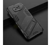 Funda de teléfono a prueba de golpes Armor para Xiaomi Mi Pocophone Poco X3 Pro, soporte magnético para automóvil, funda rígida y resistente con NFC para Poco X3 For POCO X3 Pro verde