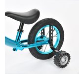 1 par de ruedas estabilizadoras de entrenamiento para bicicletas para niños de 12, 14, 16, 18 y 20 pulgadas Silver Bracket