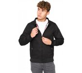 Chaqueta Harrington de sarga Dartmoore para hombre de Bewley & Ritch M negro