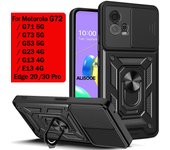 Para Motorola G72 G53 Edge 40 Pro X40 funda para Moto Edge 30 Ultra Neo 20 Lite G9 Plus G73 G71 G62 G52 G53 G32 G22 G60S G60 E40 For MOTO G71 5G negro