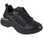 Skechers Hazel-Faye, Zapatillas Negras Mujer 35,5 negro