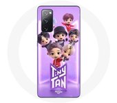 Coque pour Samsung Galaxy S20 FE BTS TinyTAN Animation Affiche RM Jin Suga J-Hope Jimin Jungkook Et V