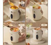 Taza eléctrica para estofado Douyin Trendy: ¡Ya disponible! Envío en 24 horas.