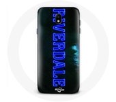 Coque pour Samsung Galaxy S4 Riverdale Série Logo bleu