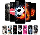 Para TCL 30 SE Funda de fútbol Funda trasera de silicona suave para TCL 30 SE 2022 Funda de teléfono para TCL 30SE TCL30 SE etui Funda 6,52 ; TCL 30 SE