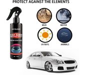 Spray reparador nano para coches, líquido oxidante, capa cerámica, hidrofóbico, para vidrio, 100 ml