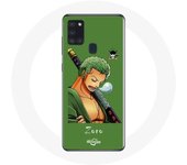 Coque Samsung Galaxy A21S One piece Manga Zoro