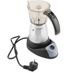 Cafetera eléctrica desmontable para expreso y moka de 480 W, 300 ml/6 tazas, para cocina doméstica
