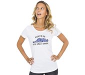 T-shirt Femme - BESOIN D'UN JOUR ENTRE SAMEDI ET DIMANCHE S blanco
