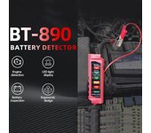 Probador de batería de coche BT-890, dispositivo de inspección de batería de detección de motor de automóvil para integral varios colores