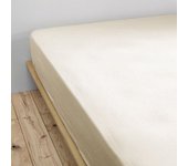 Drap housse  Gaïa  toutes dimensions  Gaze de Coton  - Gaïa Pampa - 160 x 200 cm bonnet de 30 cm
