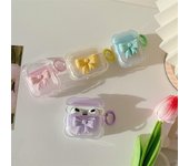 Funda protectora de silicona para auriculares con forma de corazón, funda para cargar auriculares inalámbricos Pink-For airpods 3