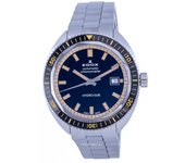 Edox Hydro-Sub Divers Acero inoxidable Esfera negra Automático 801283NBMNIB 80128 3NBM NIB 300M Reloj para hombre