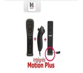 Mando Wii Motion Plus - Wii - Con Nunchuk y estuche - Inalámbrico - Compatible con Wii/Wii U/Wii Mini