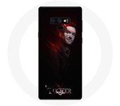 Coque pour Samsung Galaxy Note 9 Lucifer Série fond noir